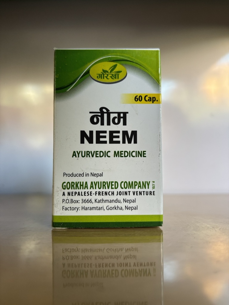 Gorkha Neem cap 60 cap